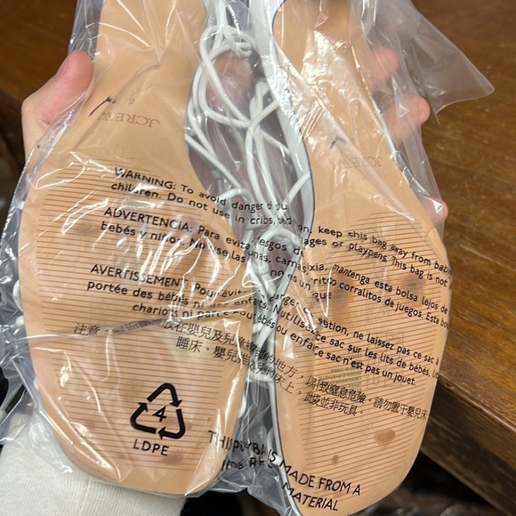 J. Crew Zadie knotted lace-up kitten heels in leather - Picture 3 of 4